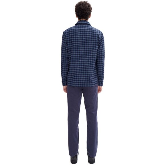 NWT A.P.C. Joe Overshirt Cotton Wool Dark Navy Blue Size Large $325 - Picture 3 of 3